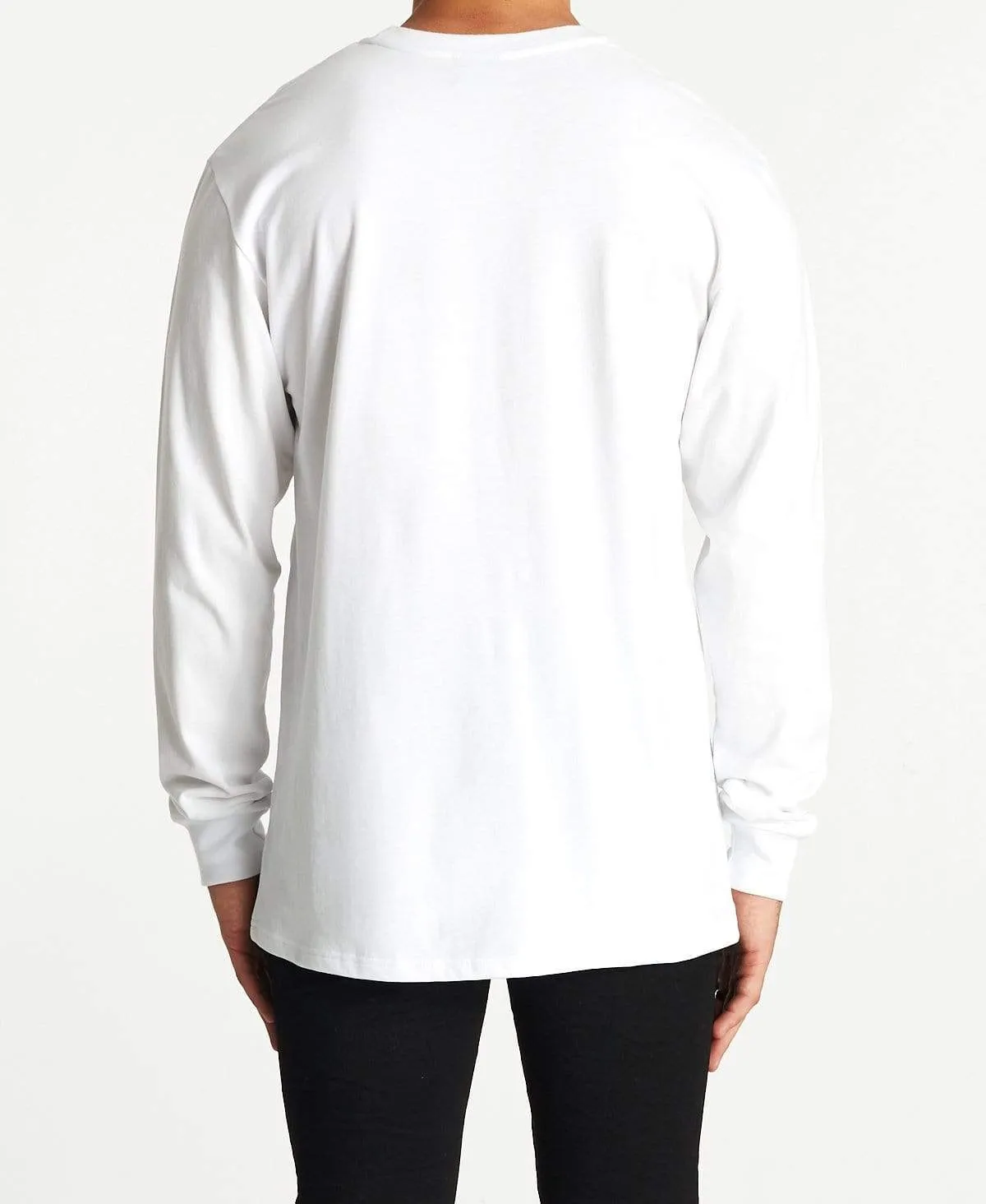Indistinct Relaxed Long Sleeve T-Shirt White sold by Neverland product image thumbnail 2
