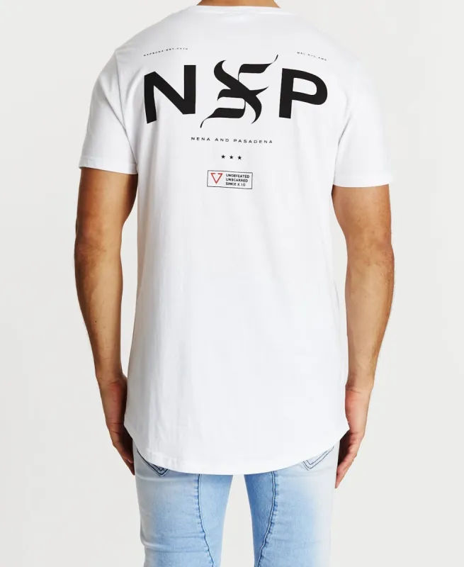 Directions Cape Back T-Shirt White sold by Neverland