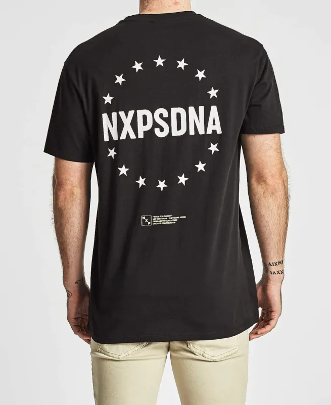 South Side Relaxed Fit T-Shirt Jet Black sold by Neverland