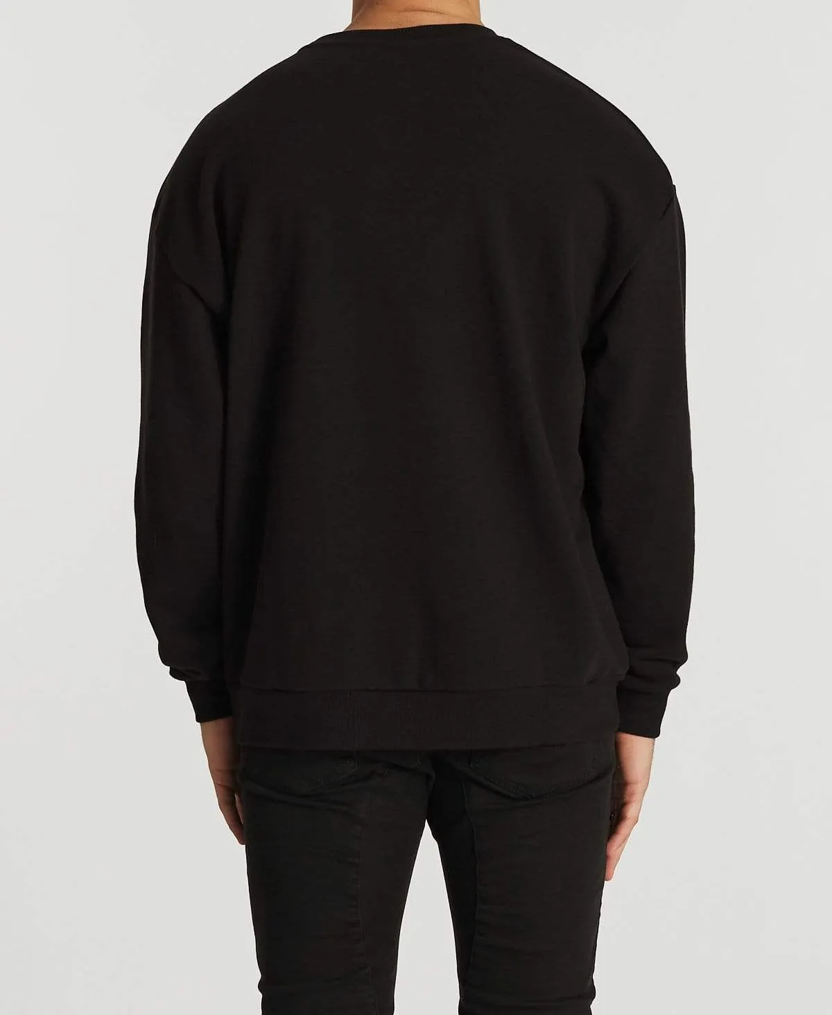 Fumee Relaxed Jumper Jet Black sold by Neverland product image thumbnail 2