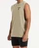 Crowd Scoop Back Muscle Tee Pigment Light Taupe sold by Neverland