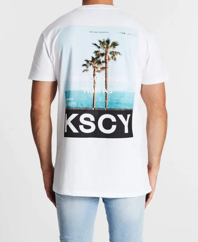 Runner Relaxed T-Shirt White sold by Neverland