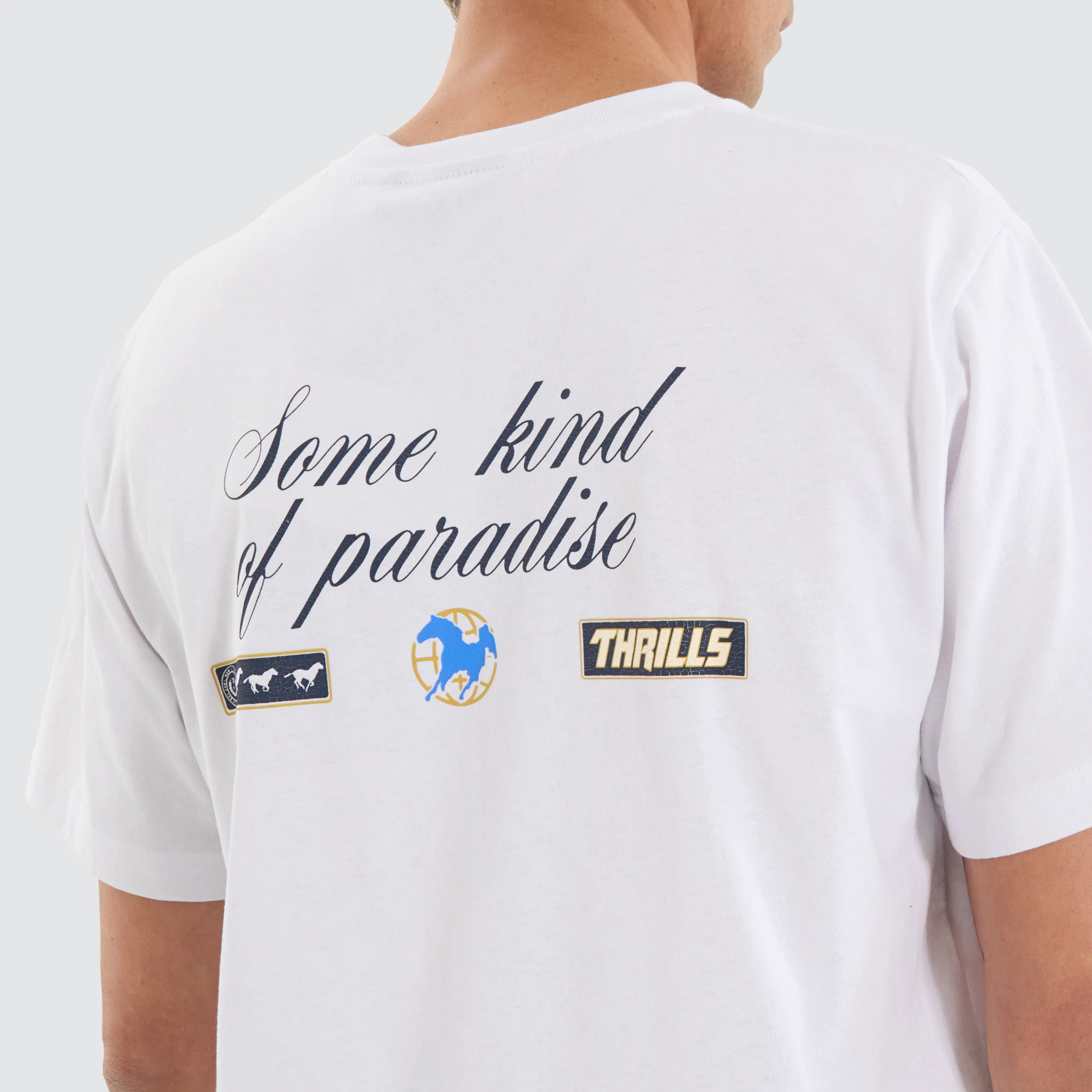 Especial Merch Fit Tee White sold by Neverland product image thumbnail 5