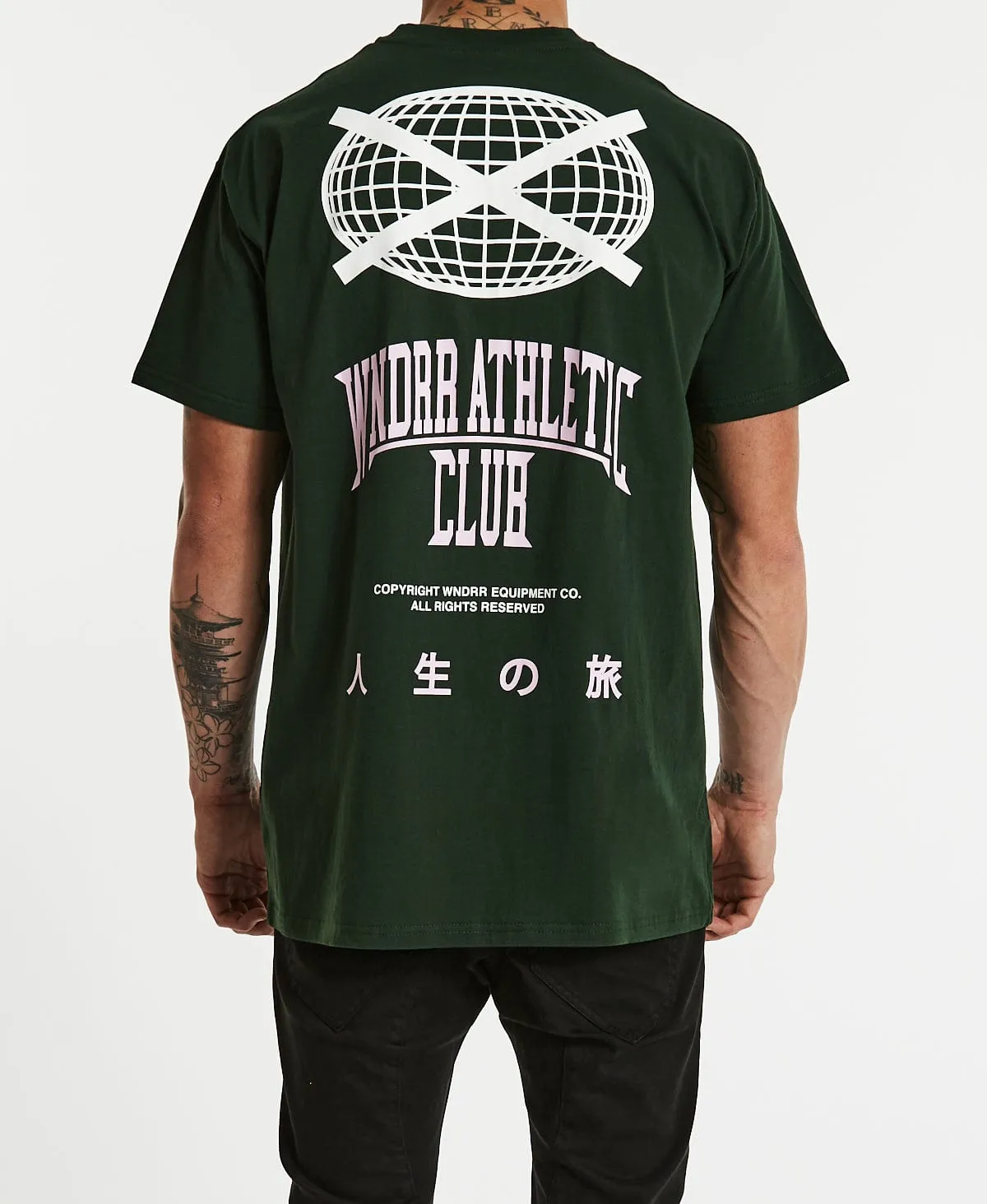 Benchmark Custom Fit T-Shirt Forest Green sold by Neverland product image thumbnail 5