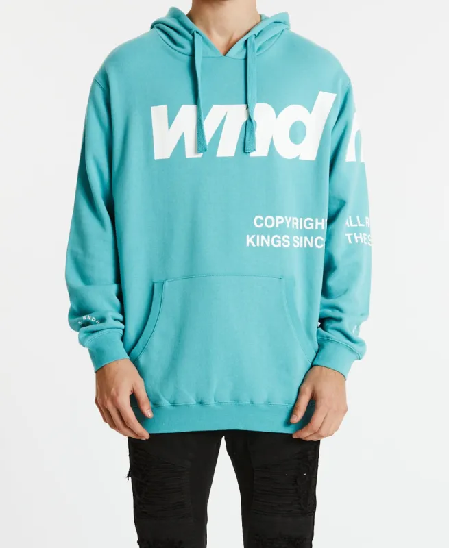 Cutoff Hoodie Teal sold by Neverland