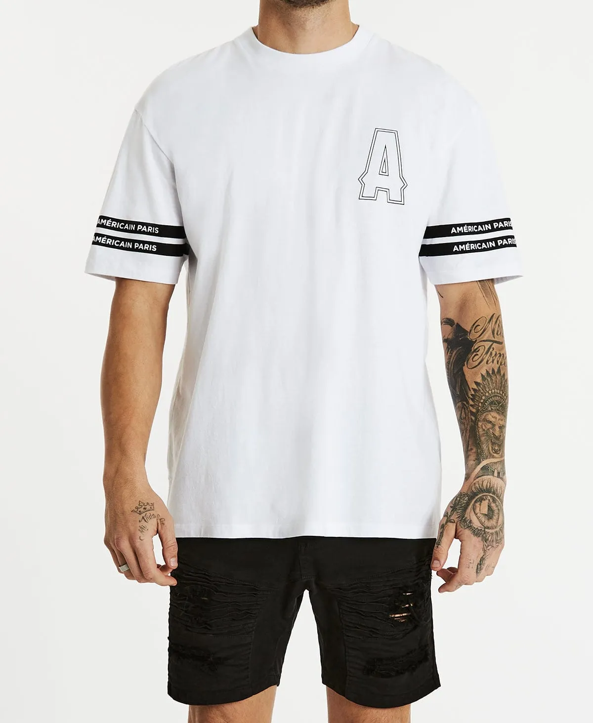 Charlestown Box Fit T-Shirt White sold by Neverland product image thumbnail 4