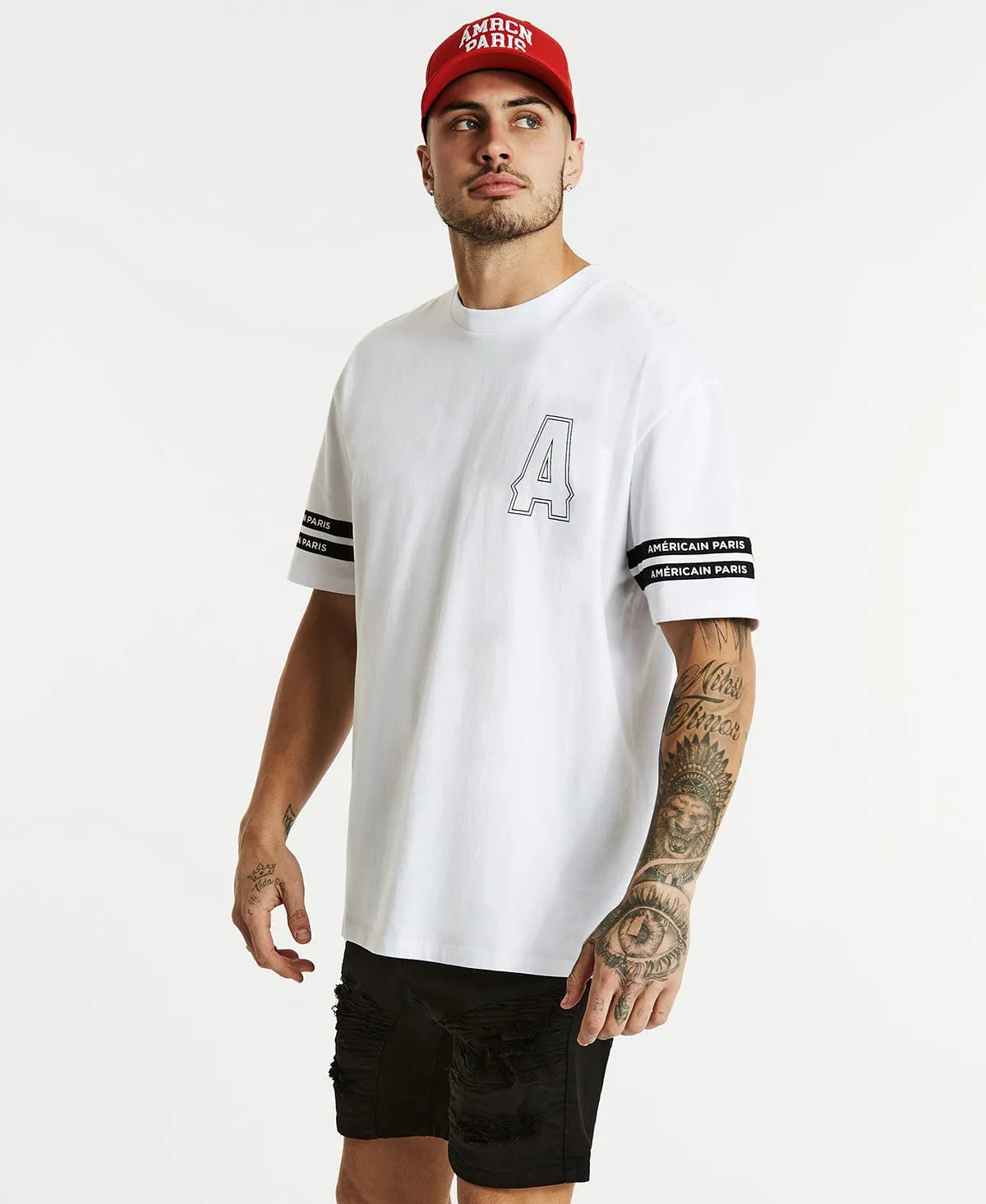 Charlestown Box Fit T-Shirt White sold by Neverland product image thumbnail 2