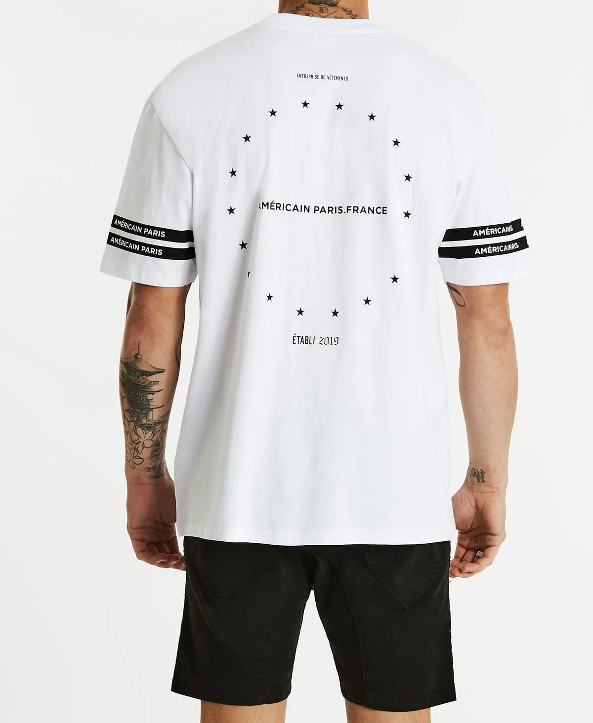 Charlestown Box Fit T-Shirt White sold by Neverland product image thumbnail 3