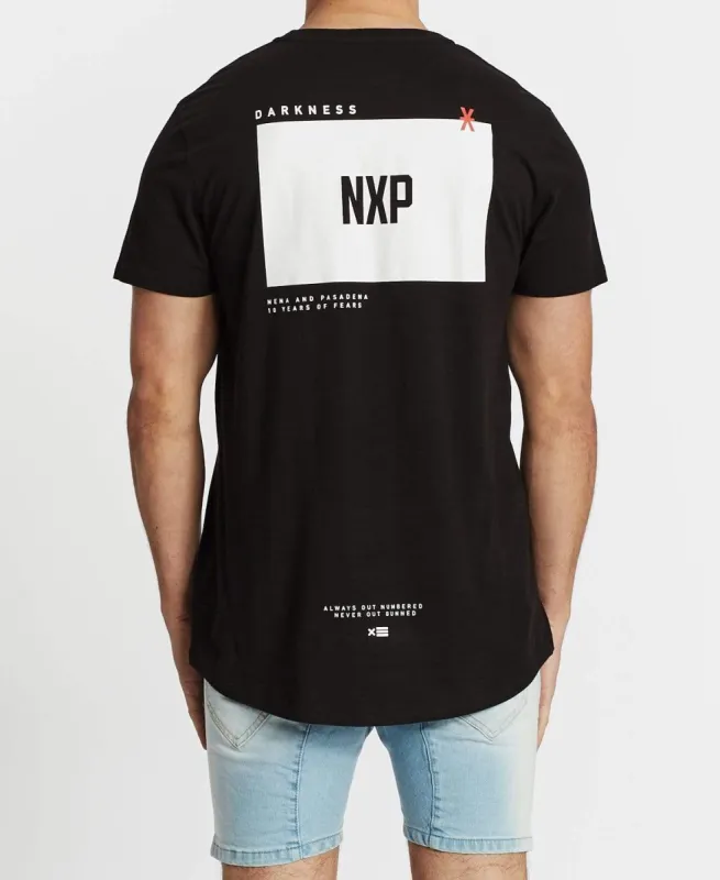 Darkness Scoop Back T-Shirt Jet Black sold by Neverland