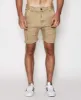 Flight Denim Shorts Oxford Tan sold by Neverland