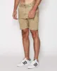 Flight Denim Shorts Oxford Tan sold by Neverland