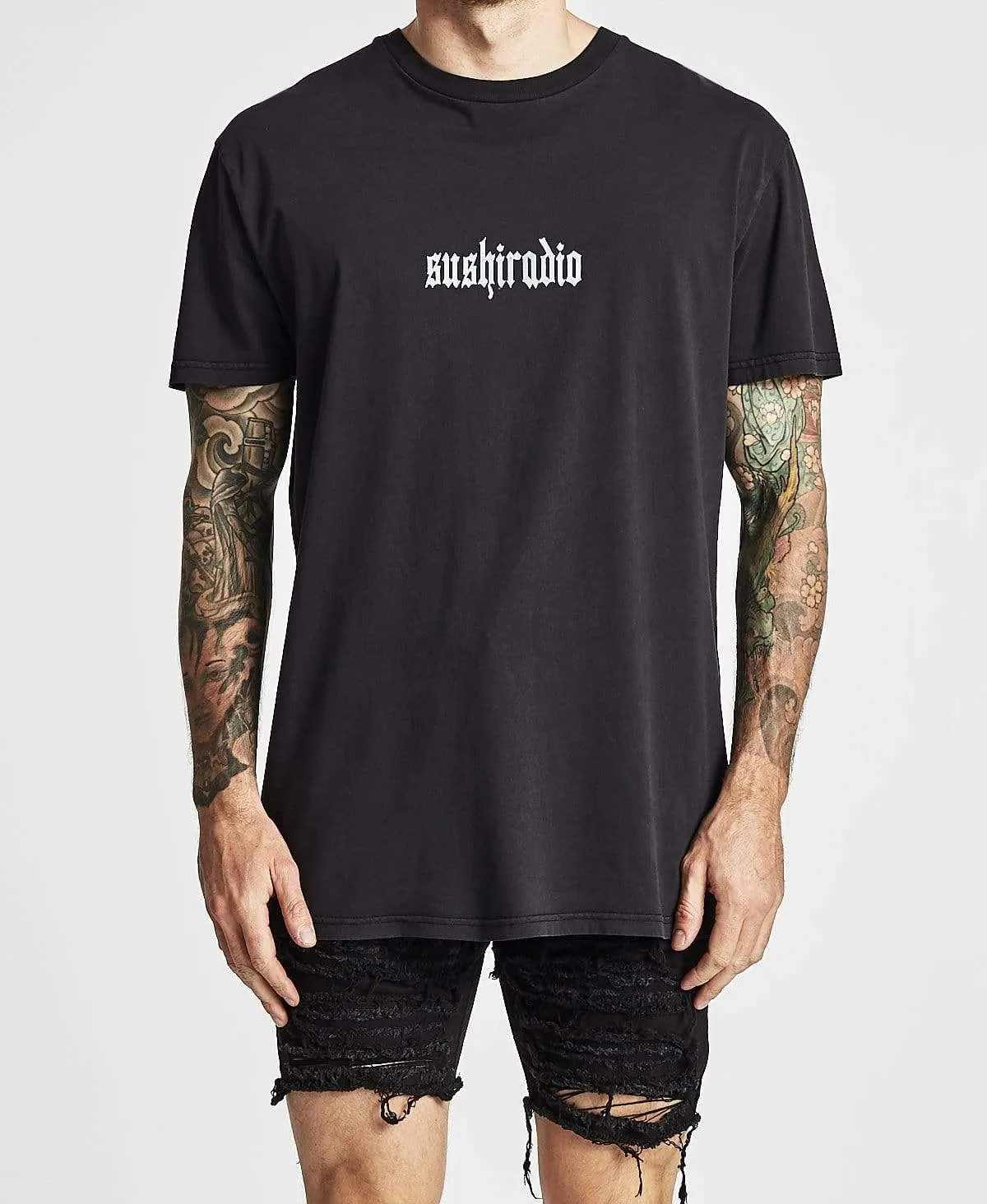Demeanor Relaxed Fit T-Shirt Metal Black sold by Neverland product image thumbnail 2