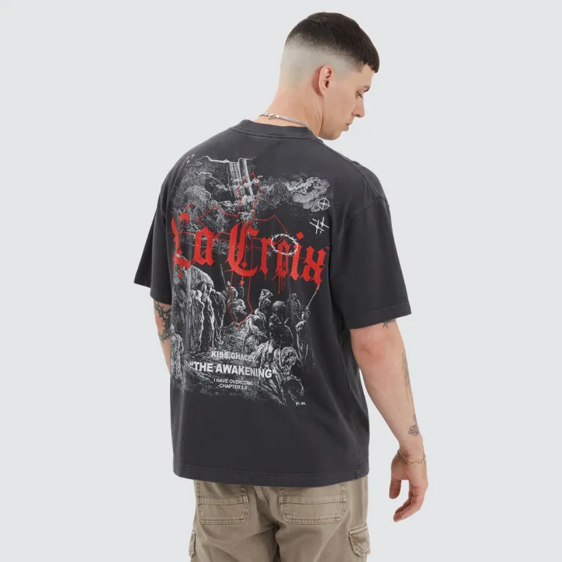 Tonle Street Tee Pigment Black sold by Neverland