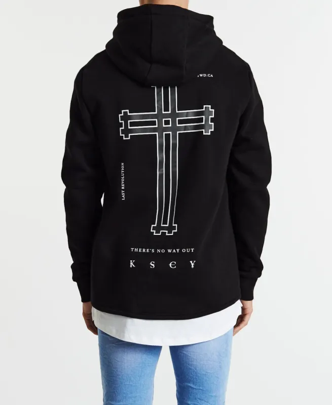 Critical Layered Hoodie Jet Black sold by Neverland