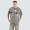 Tumble Loopback Street Tee Acid Charcoal sold by Neverland
