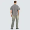 Tumble Loopback Street Tee Acid Charcoal sold by Neverland