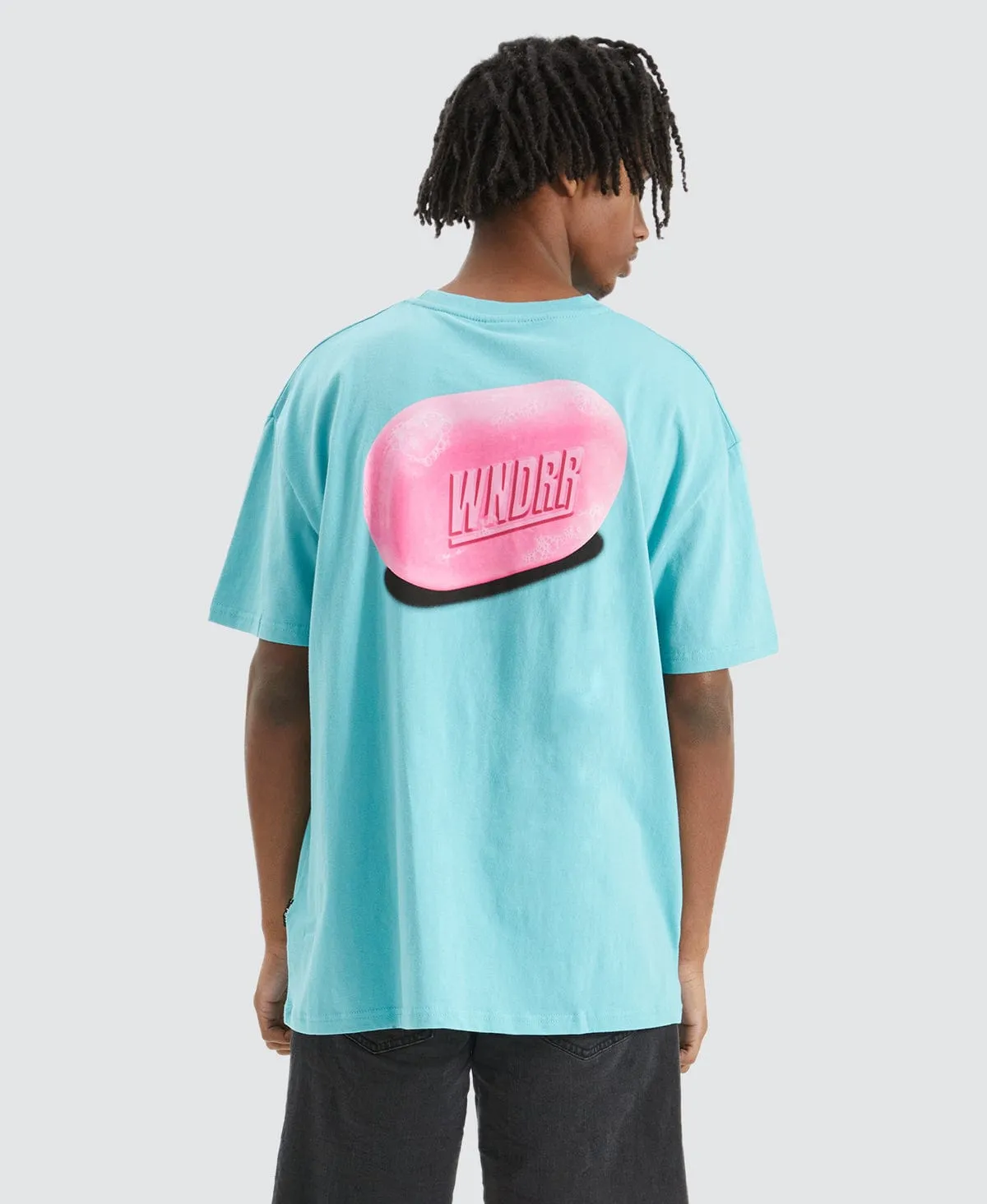 Cleanse Box Fit T-Shirt Teal sold by Neverland