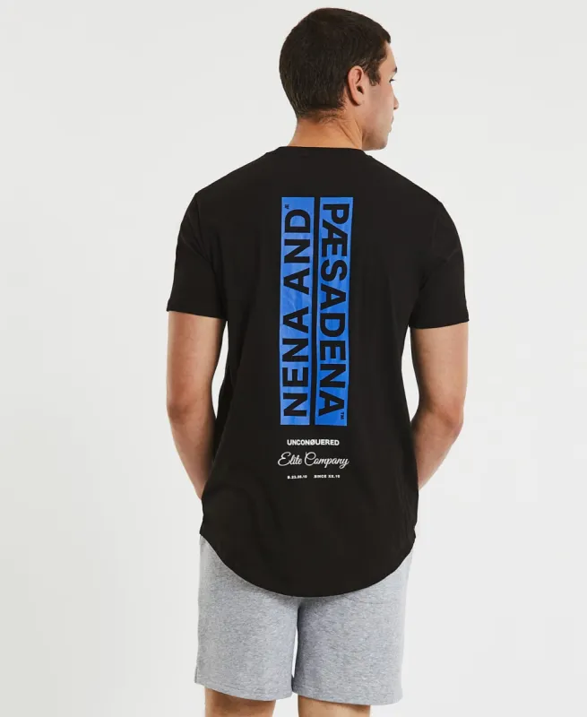 Selector Cape Back T-Shirt Jet Black sold by Neverland