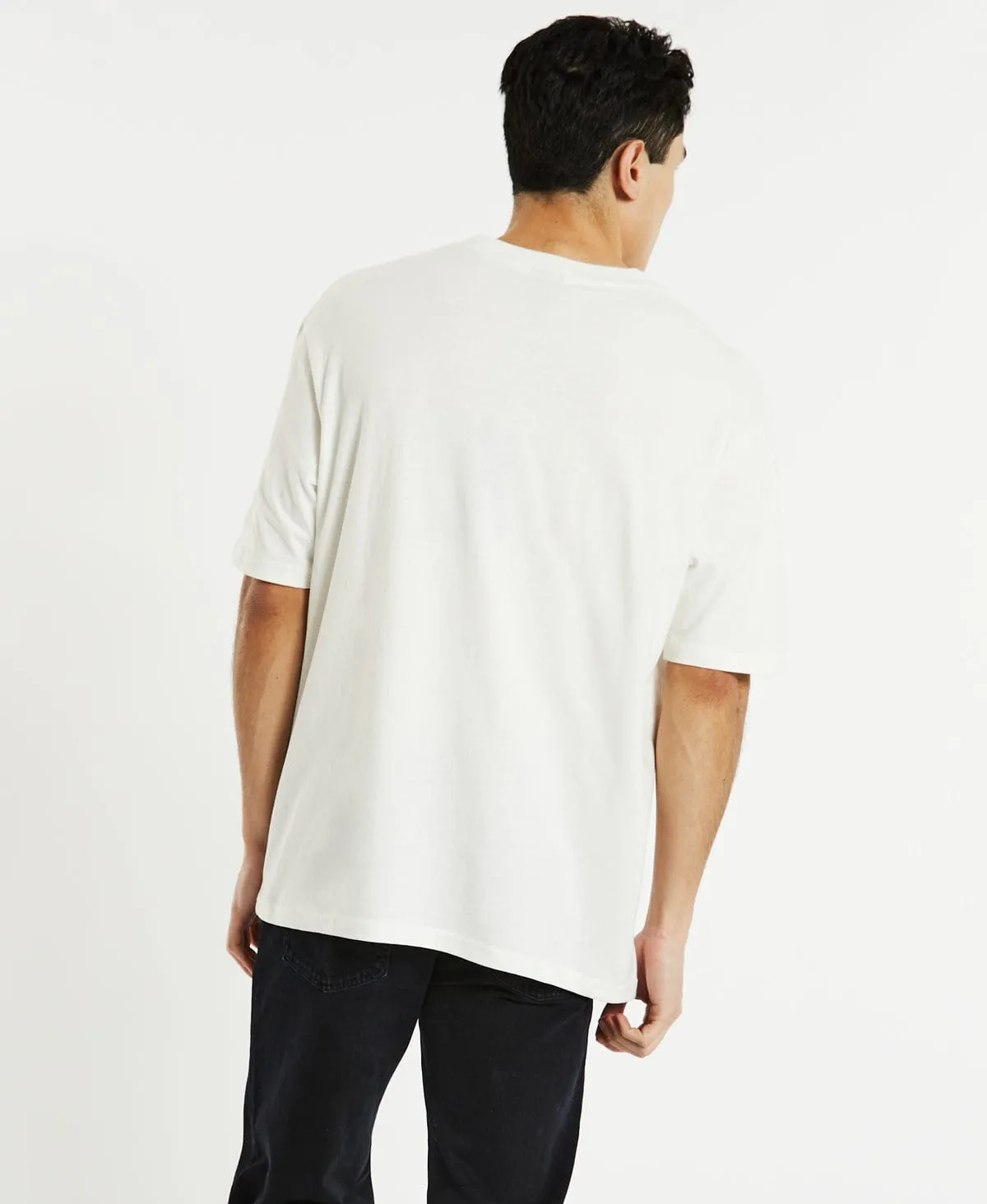 Inception Baggy T-Shirt White sold by Neverland product image thumbnail 2