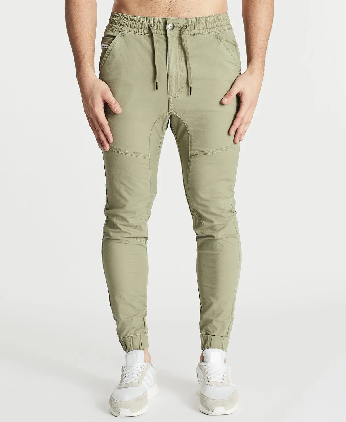 Commander 2.0 Elasticated Waist Jogger Pants Army sold by Neverland