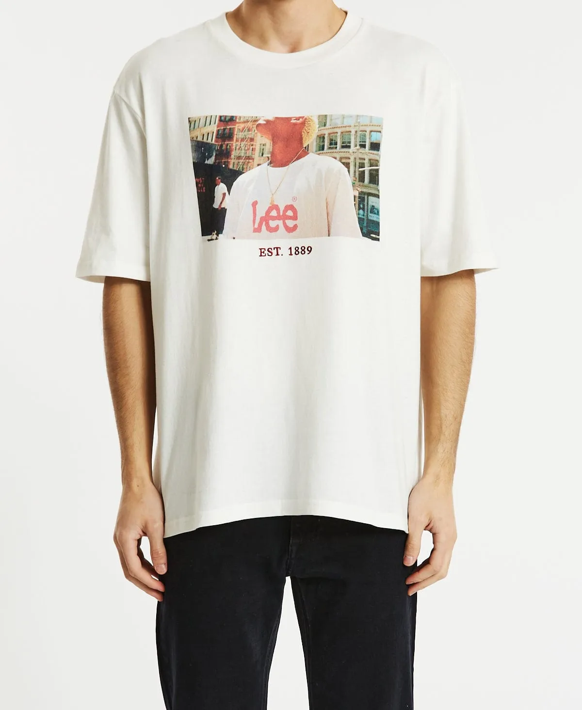 Inception Baggy T-Shirt White sold by Neverland product image thumbnail 4