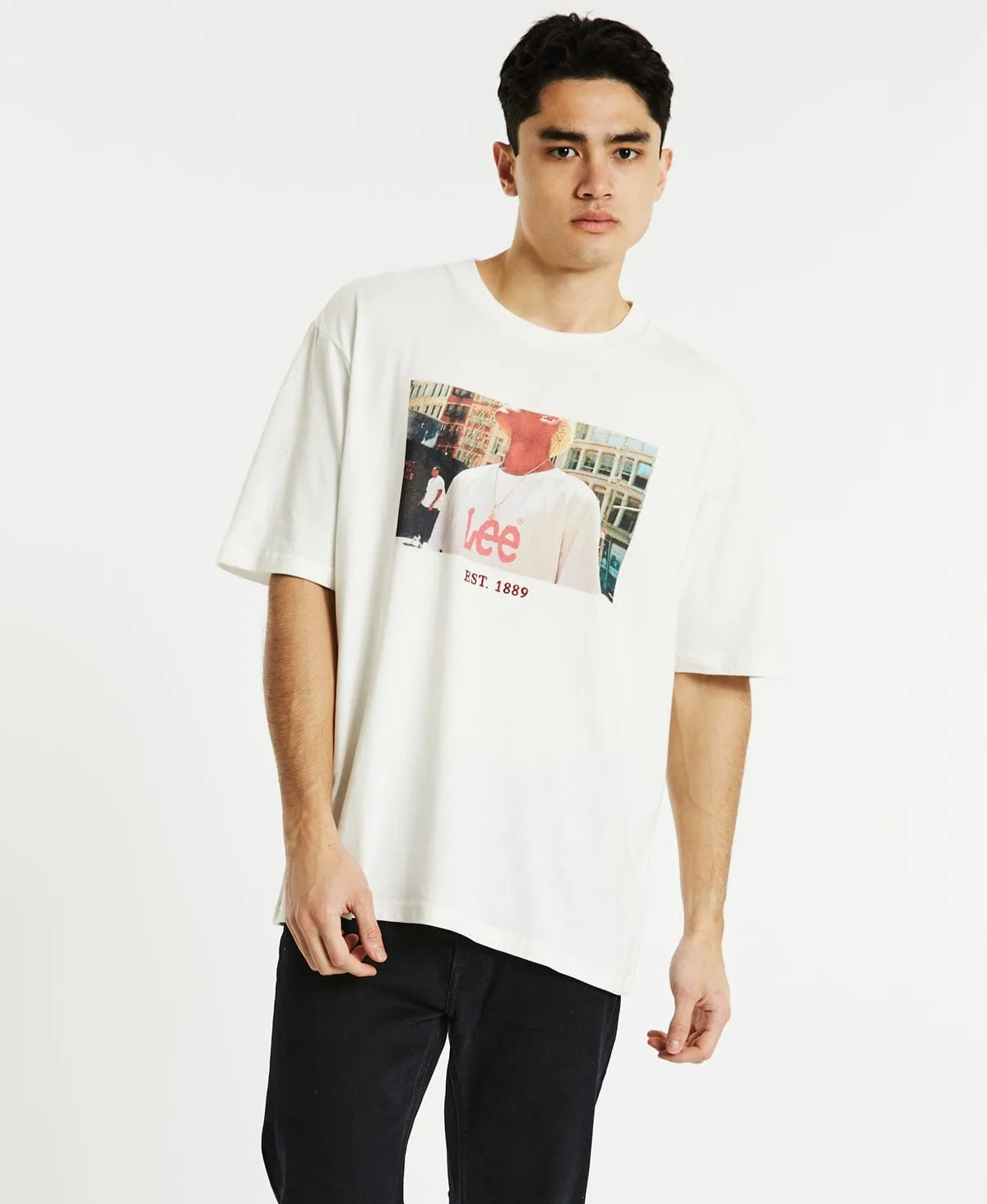 Inception Baggy T-Shirt White sold by Neverland
