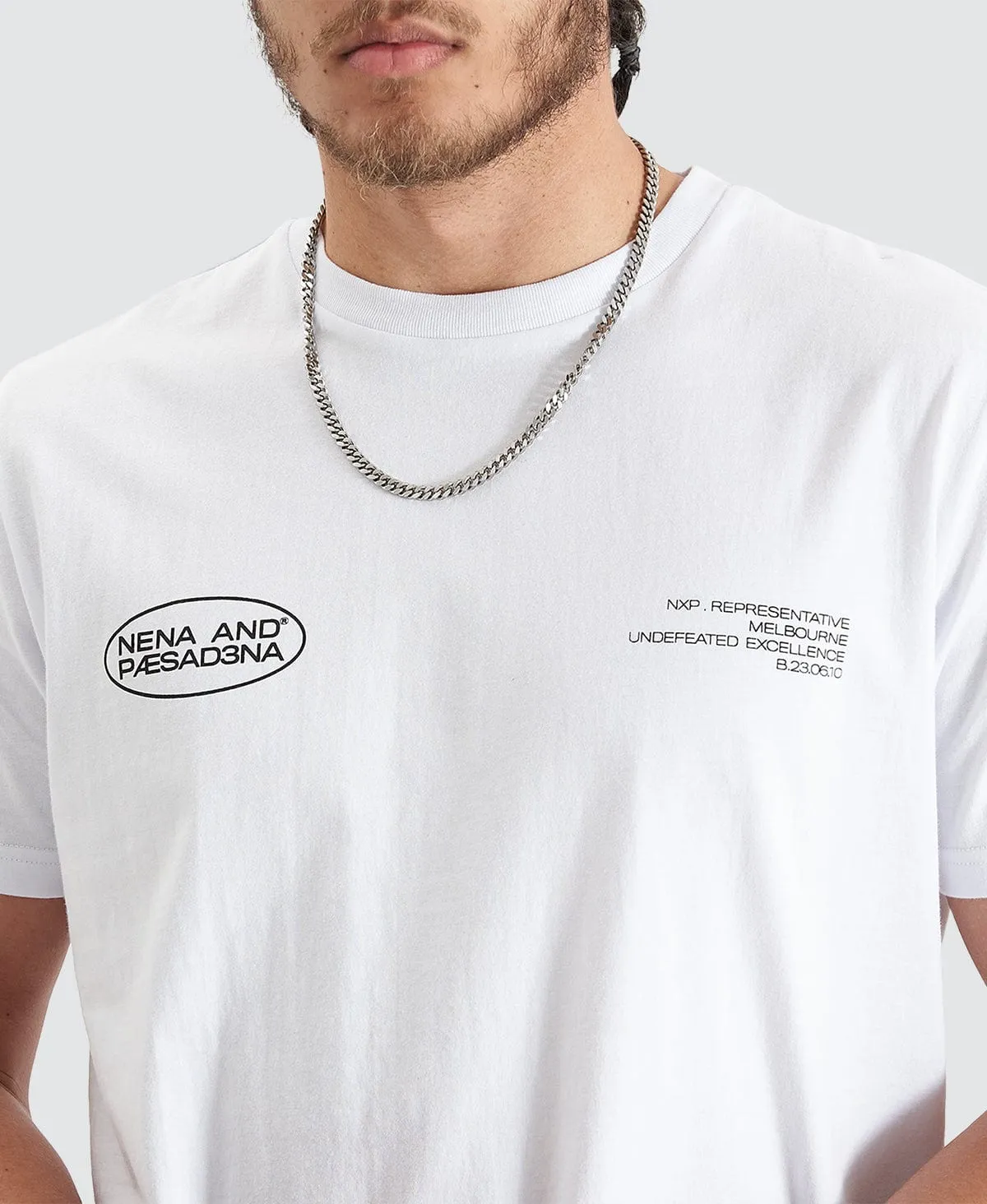 Project Dual Curved Tee Optical White sold by Neverland product image thumbnail 2