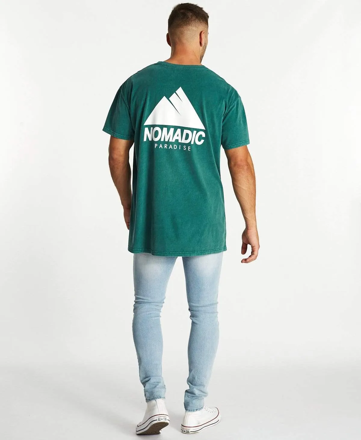 Tinted Relaxed T-Shirt Pigment North Sea sold by Neverland product image thumbnail 5