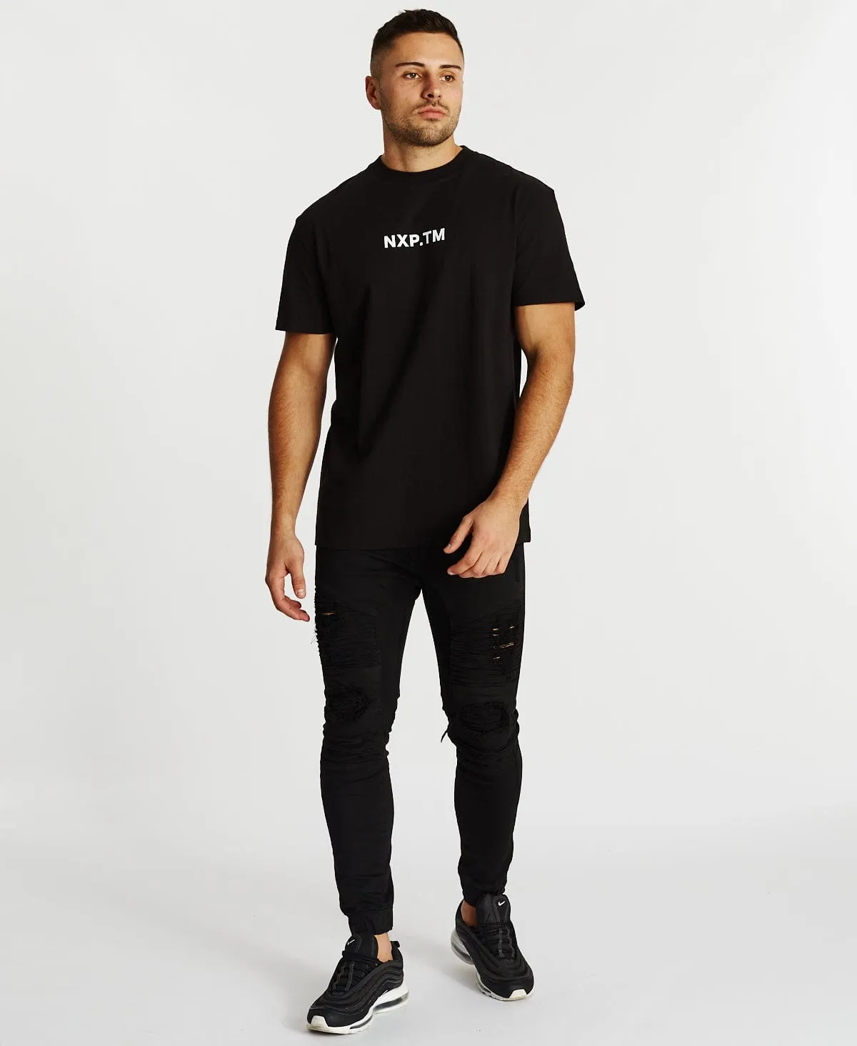 Untouchable Relaxed T-Shirt Jet Black sold by Neverland product image thumbnail 4