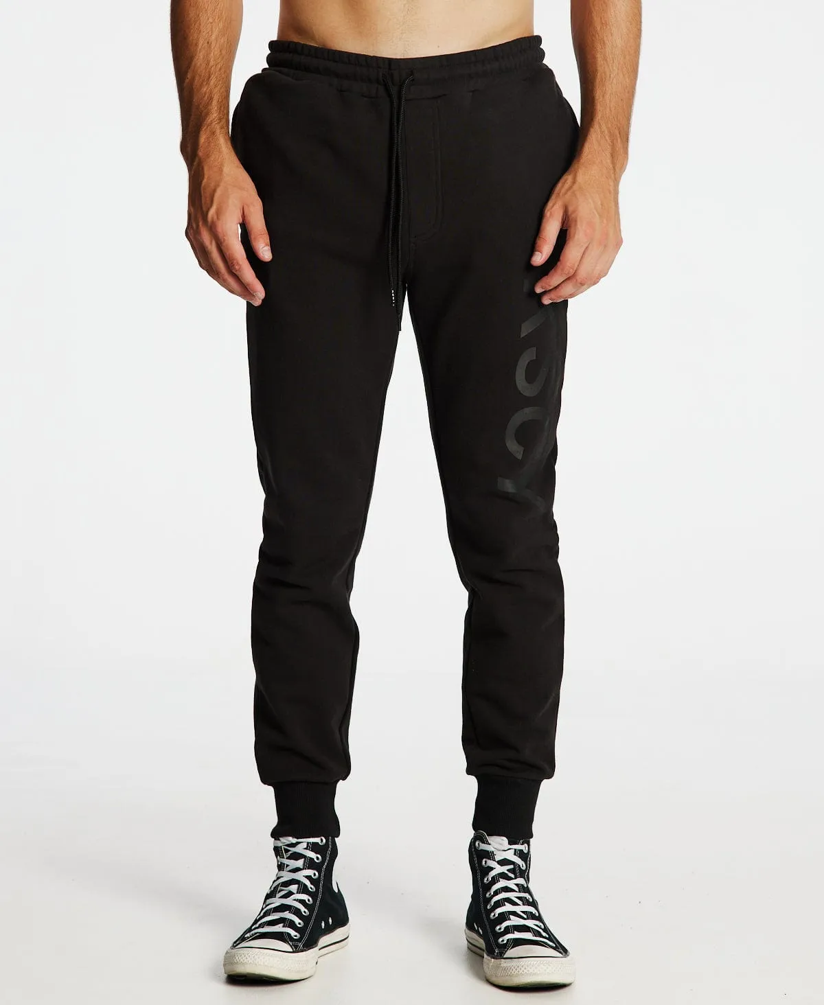 Void Track Pants Jet Black sold by Neverland product image thumbnail 4