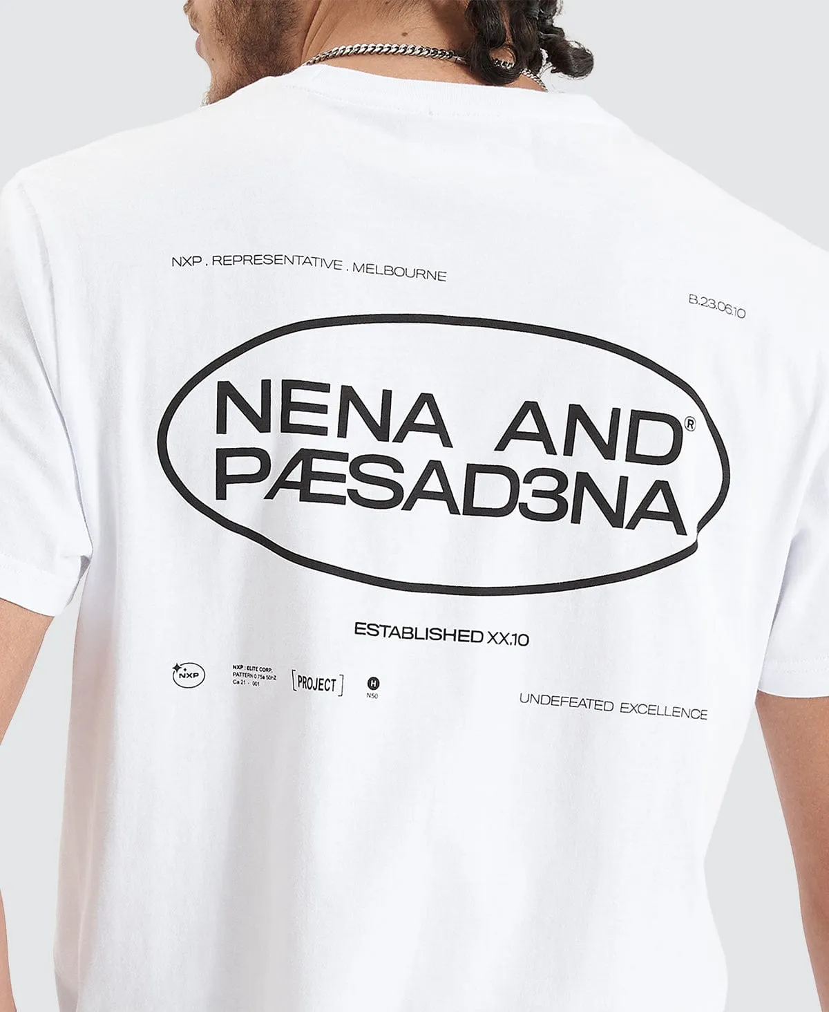Project Dual Curved Tee Optical White sold by Neverland product image thumbnail 3