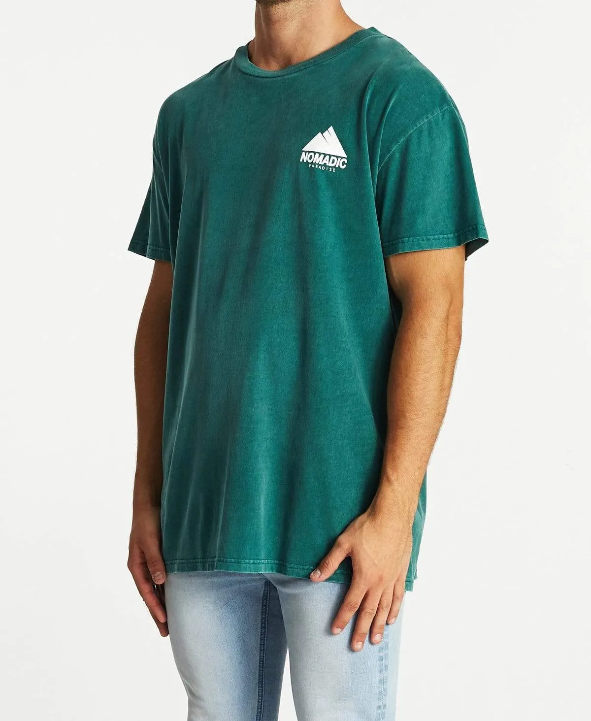 Tinted Relaxed T-Shirt Pigment North Sea sold by Neverland product image thumbnail 3