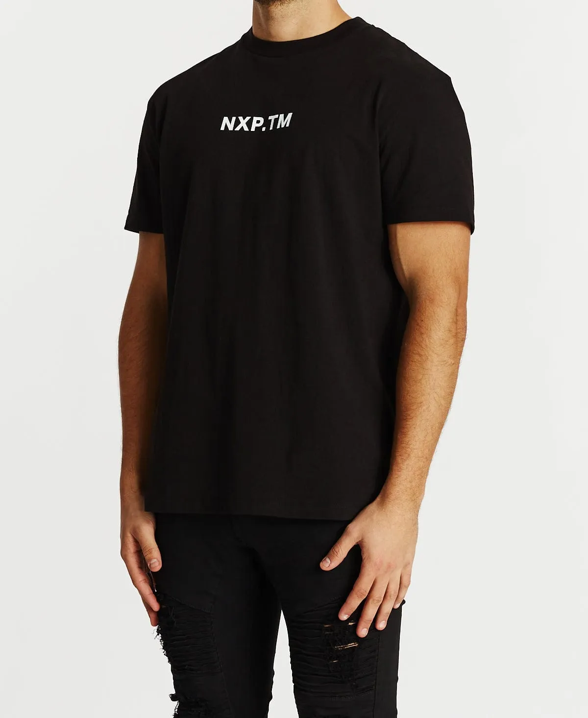 Untouchable Relaxed T-Shirt Jet Black sold by Neverland product image thumbnail 3
