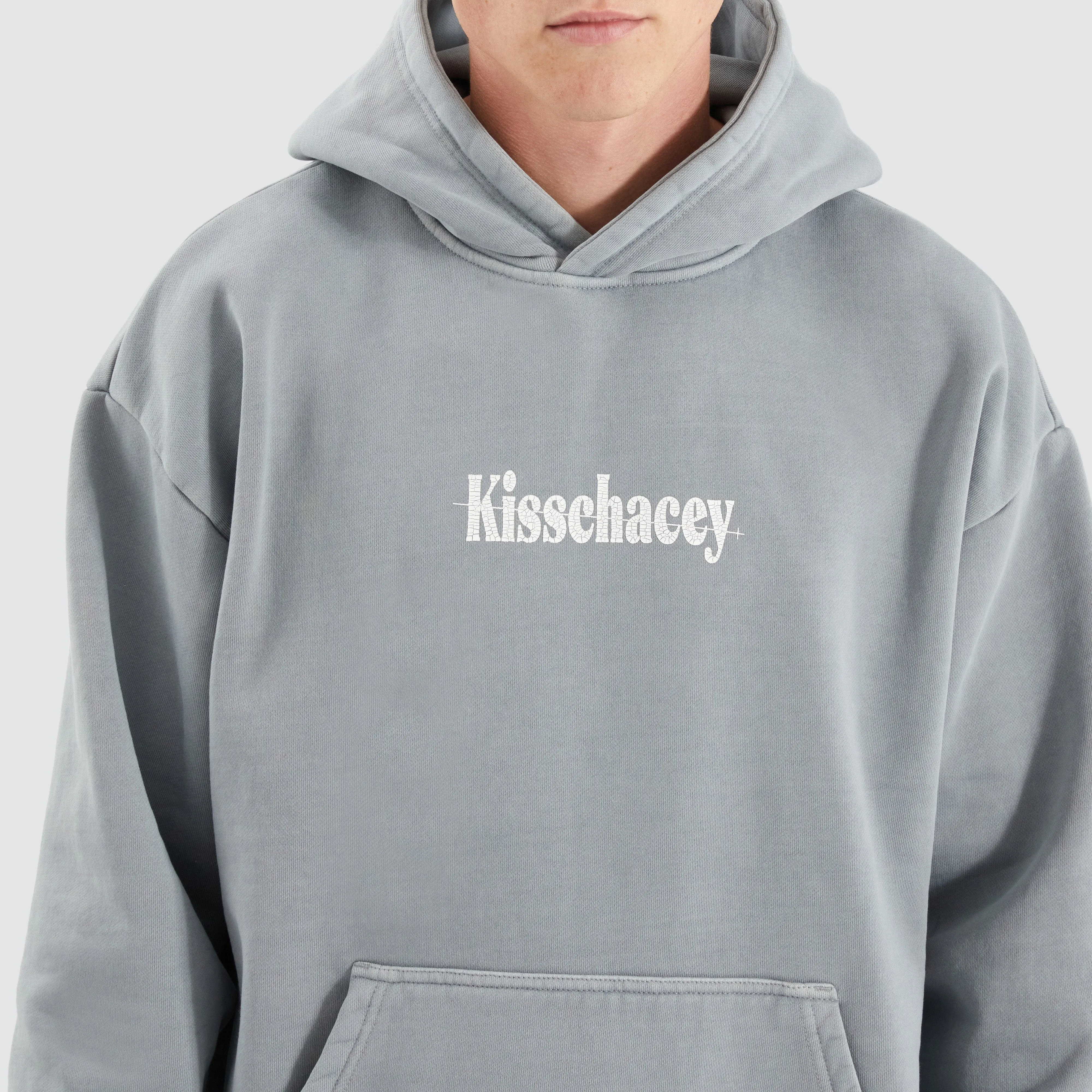 Faded Heavy Relaxed Hoodie Pigment Ultimate Grey sold by Neverland product image thumbnail 5