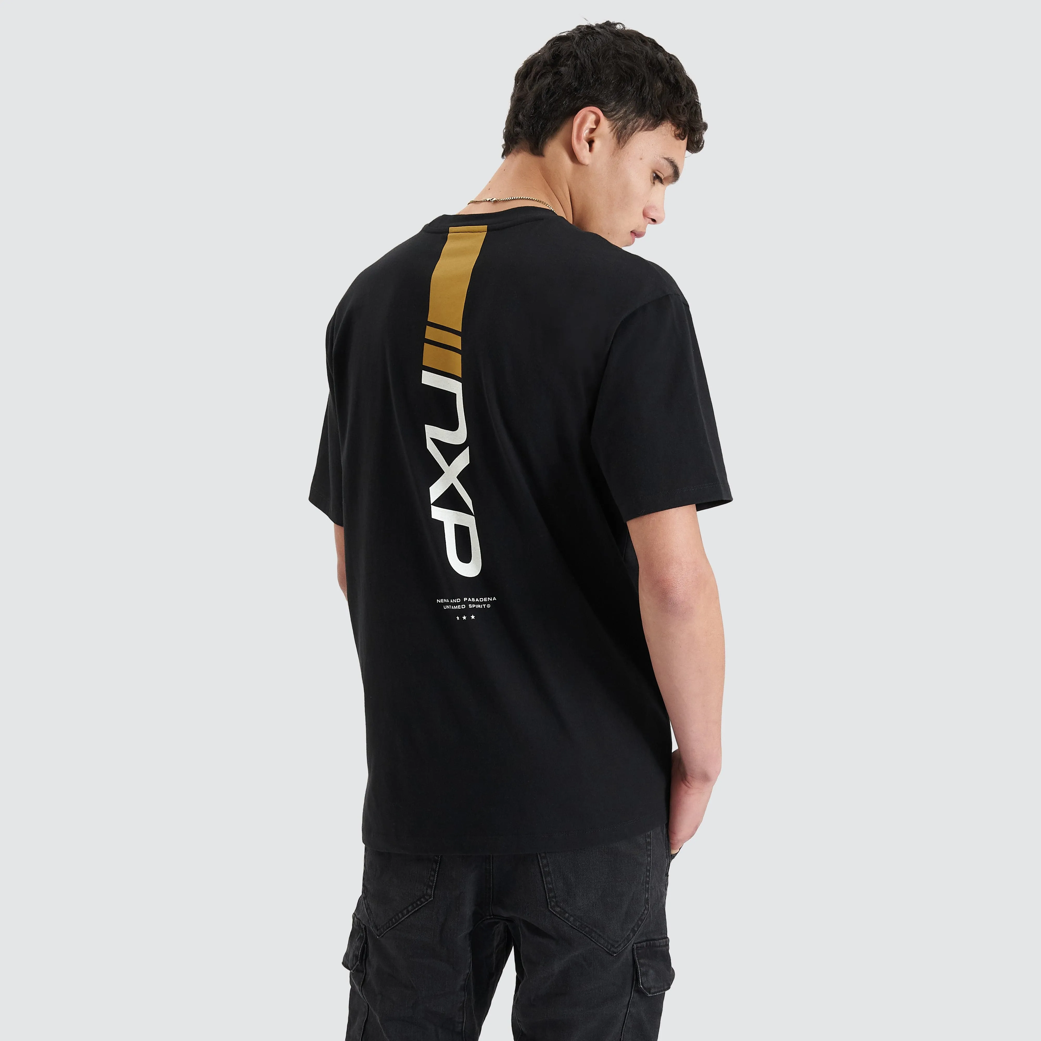 Dynamic Heavy Box Fit Tee Jet Black sold by Neverland
