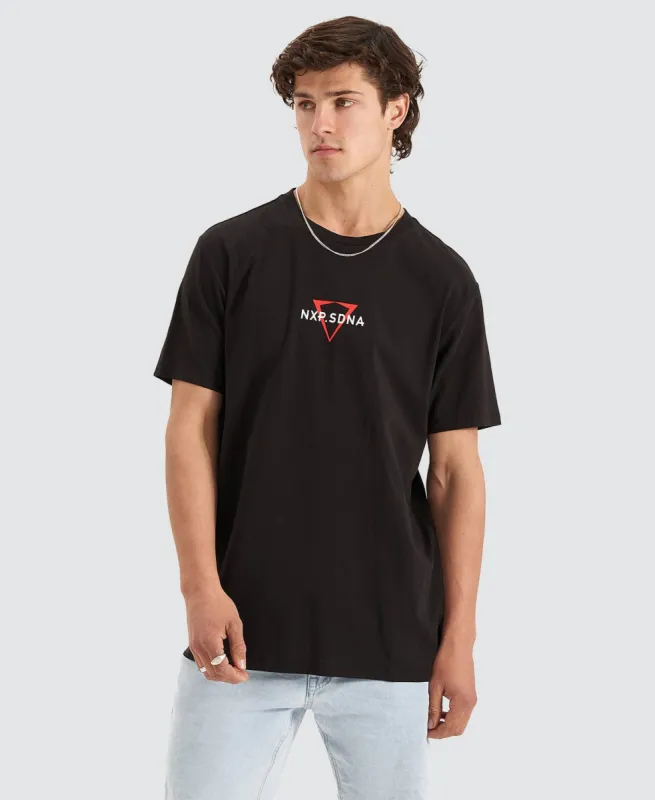 International Cape Back T-Shirt Jet Black sold by Neverland