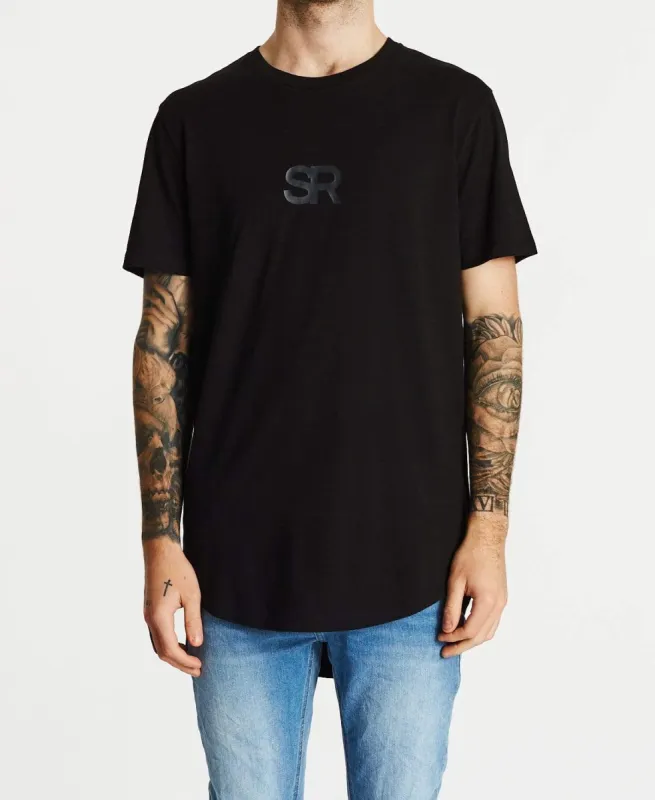Beasts Dual Curved T-Shirt Jet Black sold by Neverland