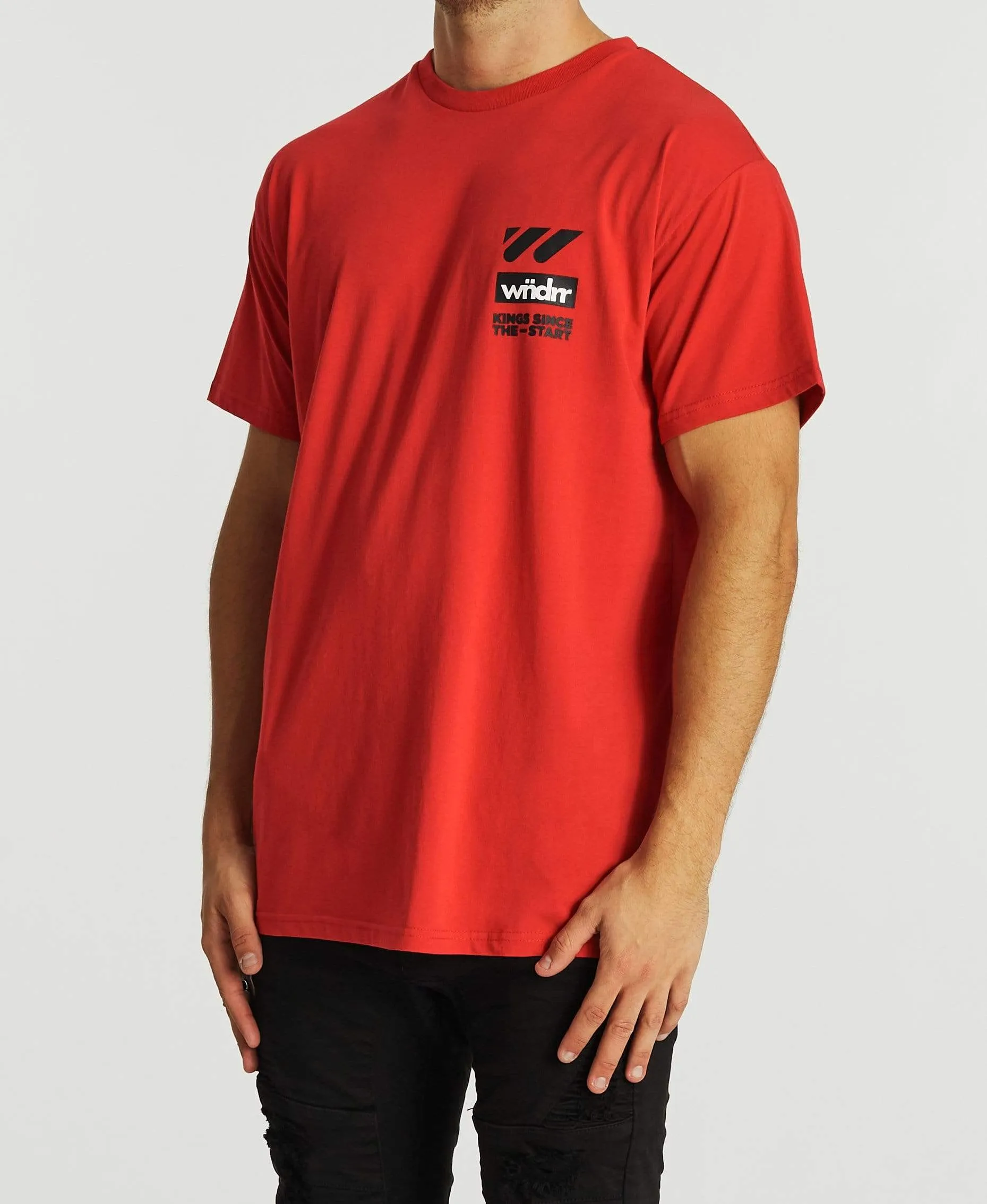 Centre Line Custom Fit T-Shirt Red sold by Neverland product image thumbnail 3
