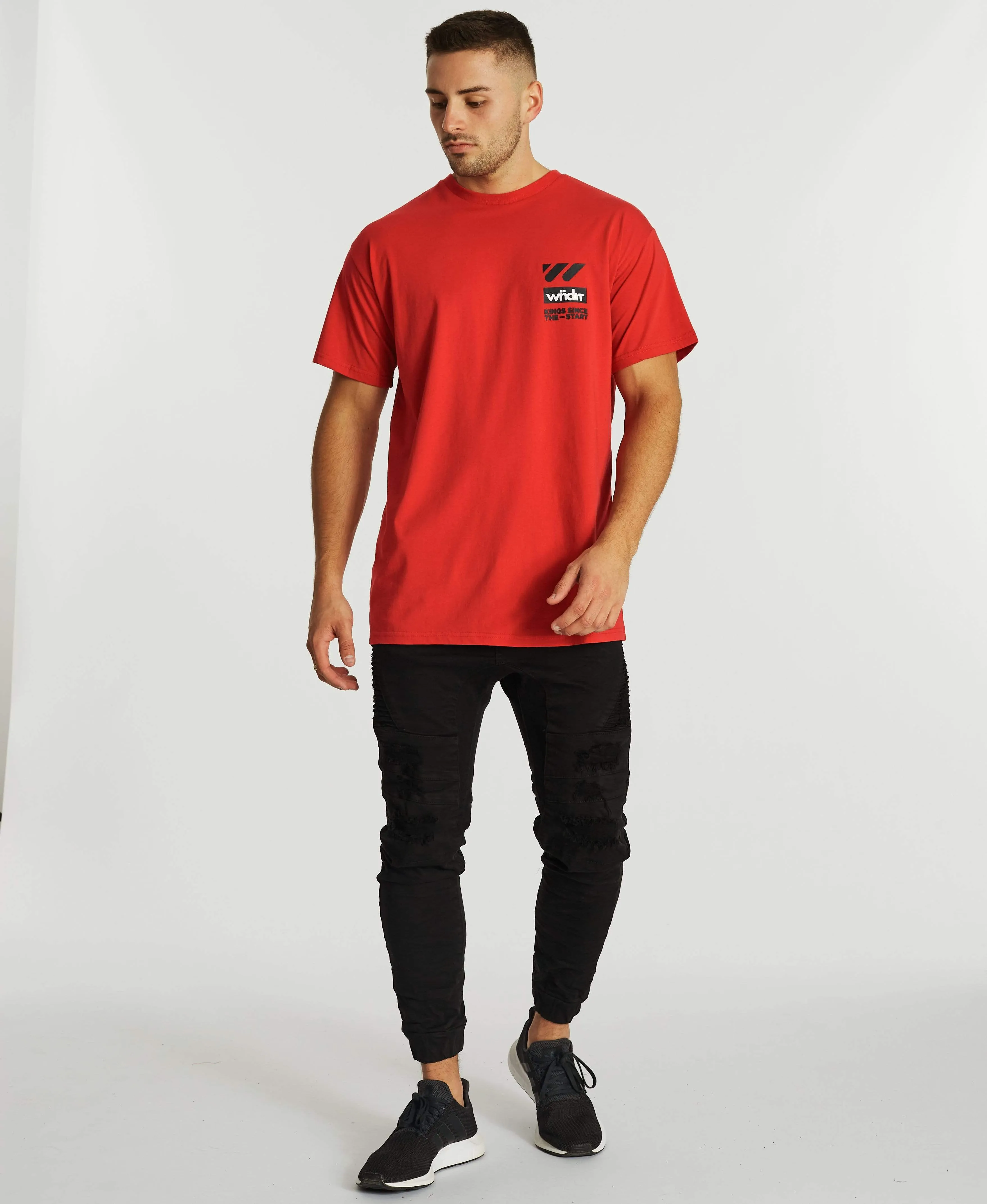 Centre Line Custom Fit T-Shirt Red sold by Neverland product image thumbnail 4