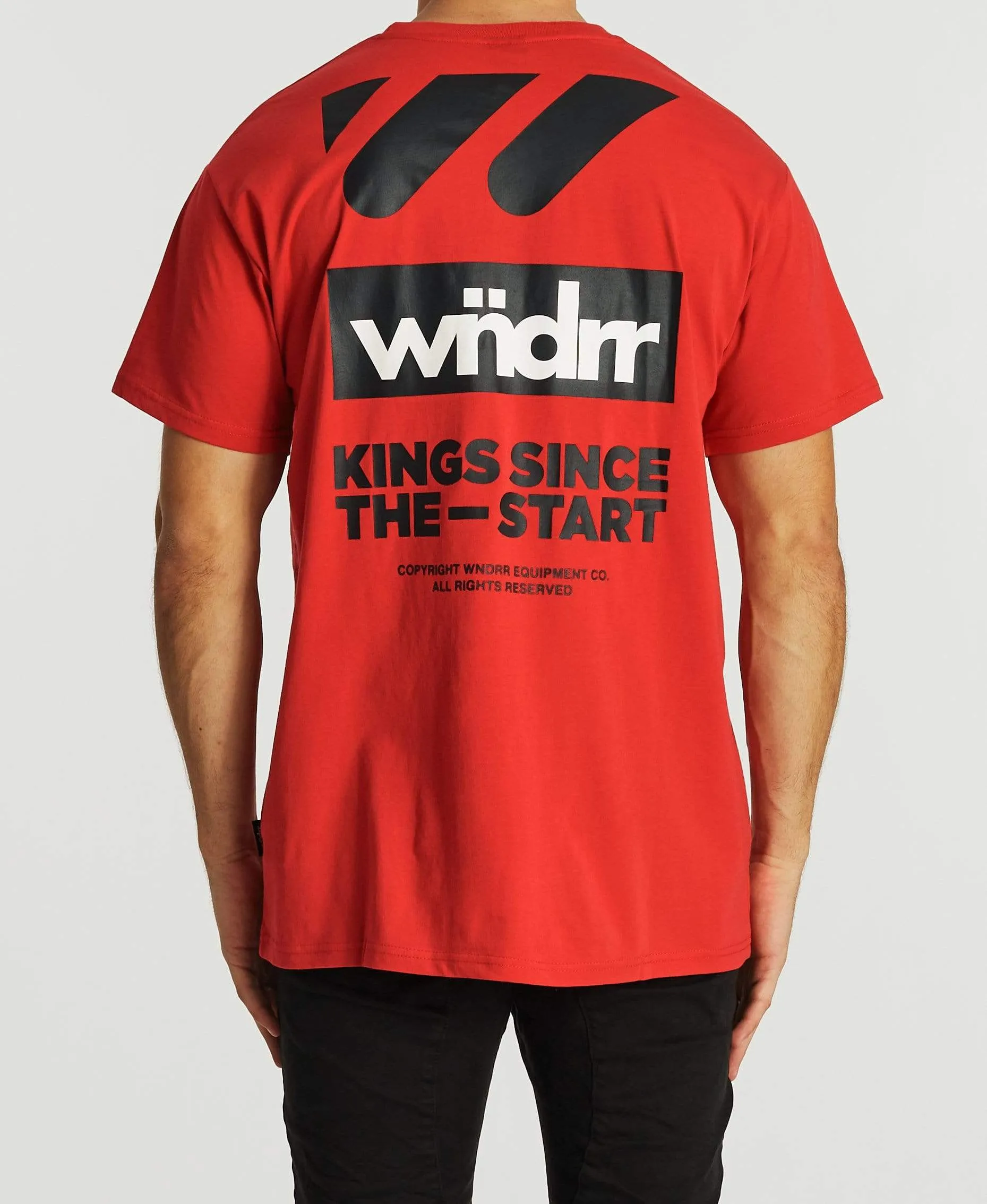 Centre Line Custom Fit T-Shirt Red sold by Neverland