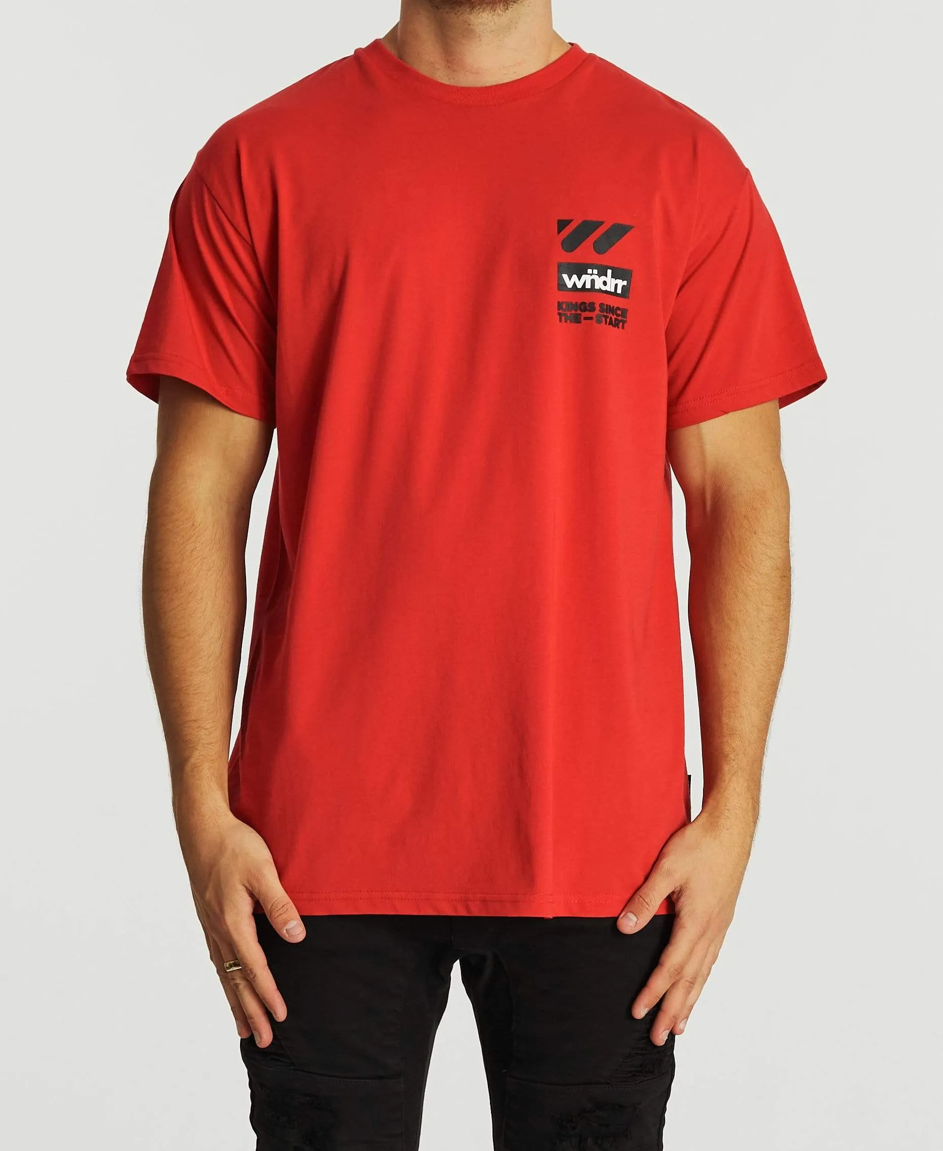 Centre Line Custom Fit T-Shirt Red sold by Neverland product image thumbnail 2