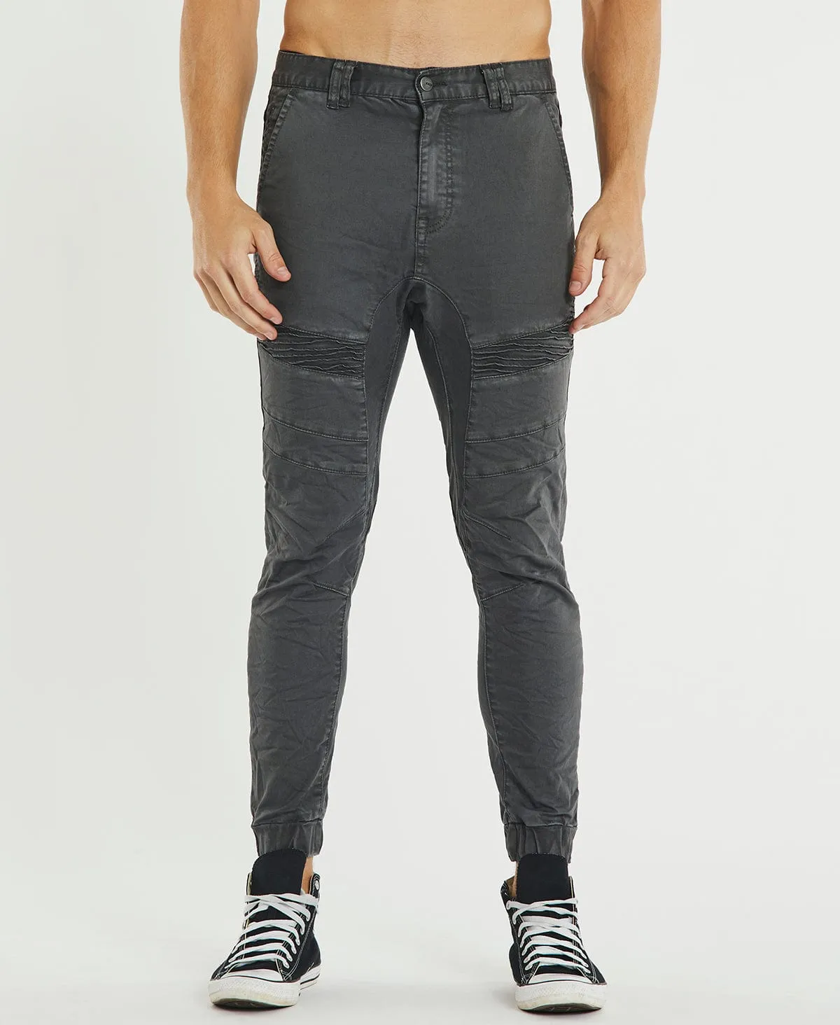 Spectra Denim Jogger Pants Dark Shadow Grey sold by Neverland product image thumbnail 4