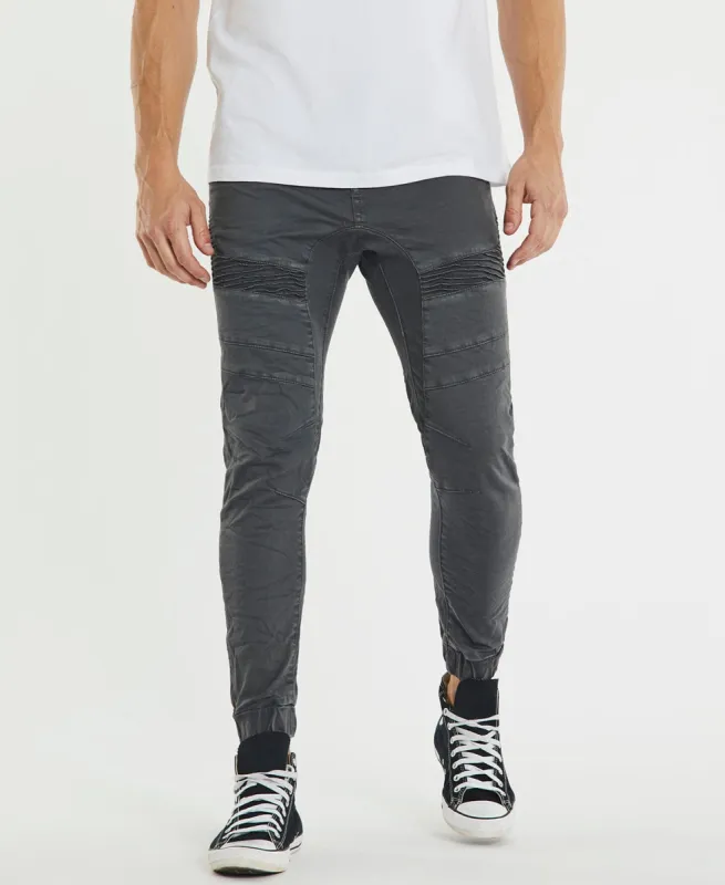 Spectra Denim Jogger Pants Dark Shadow Grey sold by Neverland