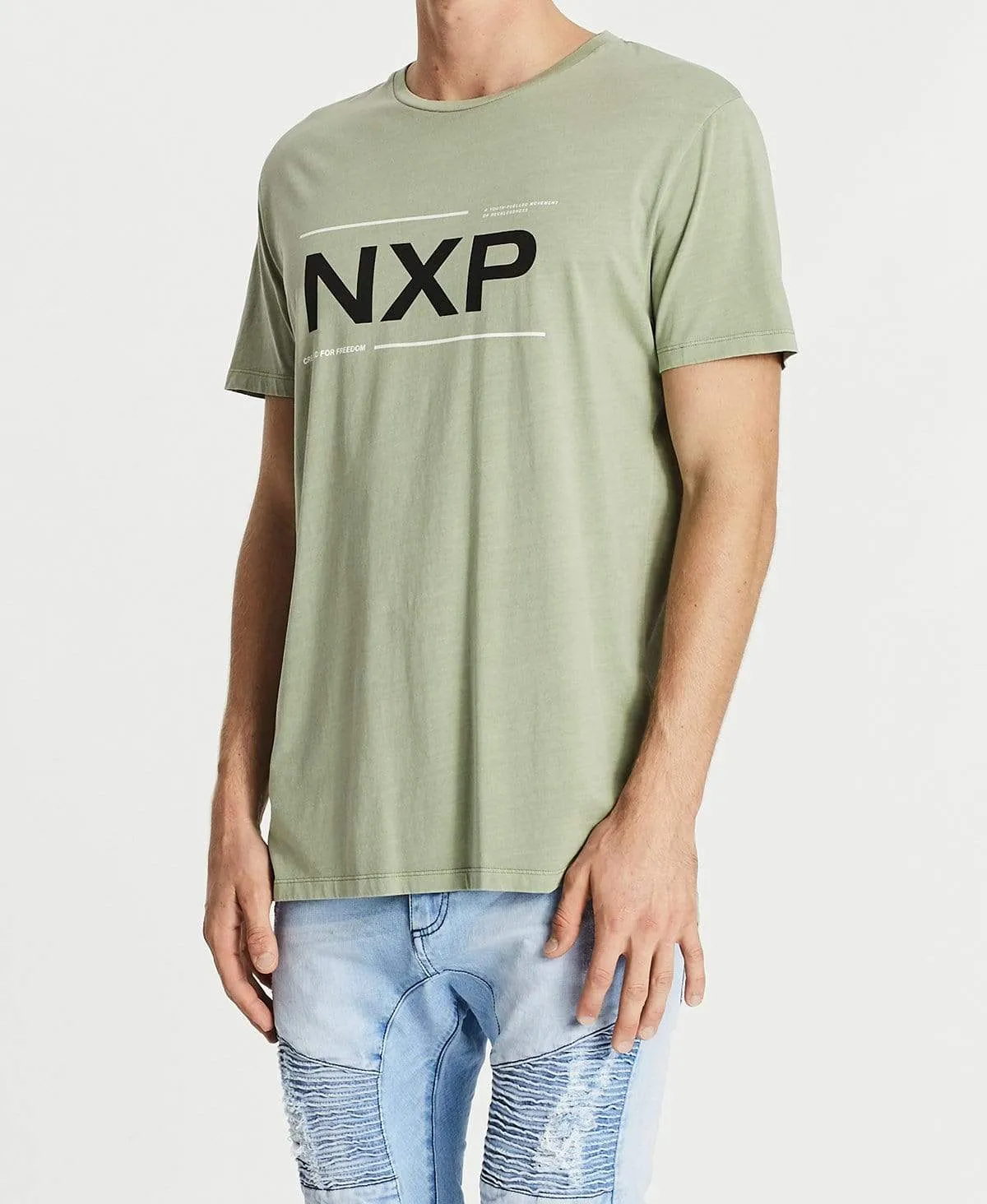 Thunder Scoop Back T-Shirt Pigment Tea sold by Neverland product image thumbnail 3