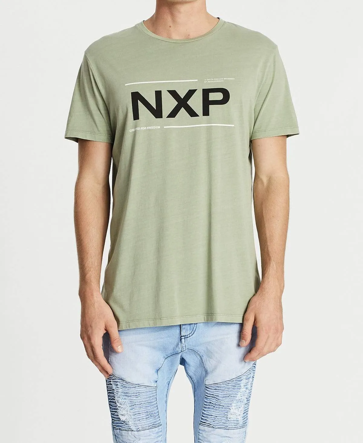 Thunder Scoop Back T-Shirt Pigment Tea sold by Neverland