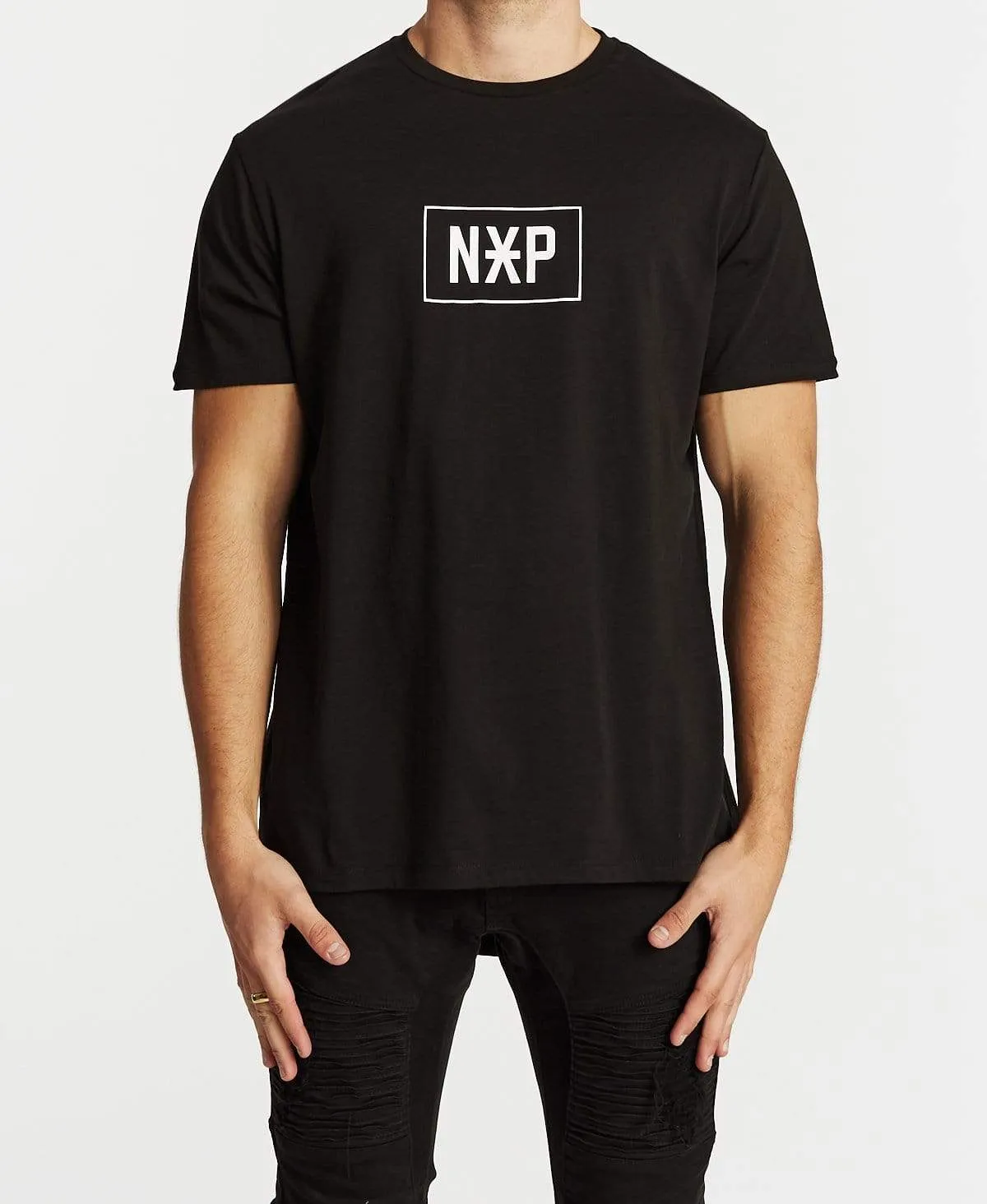 Command Cape Back T-Shirt Jet Black sold by Neverland product image thumbnail 2