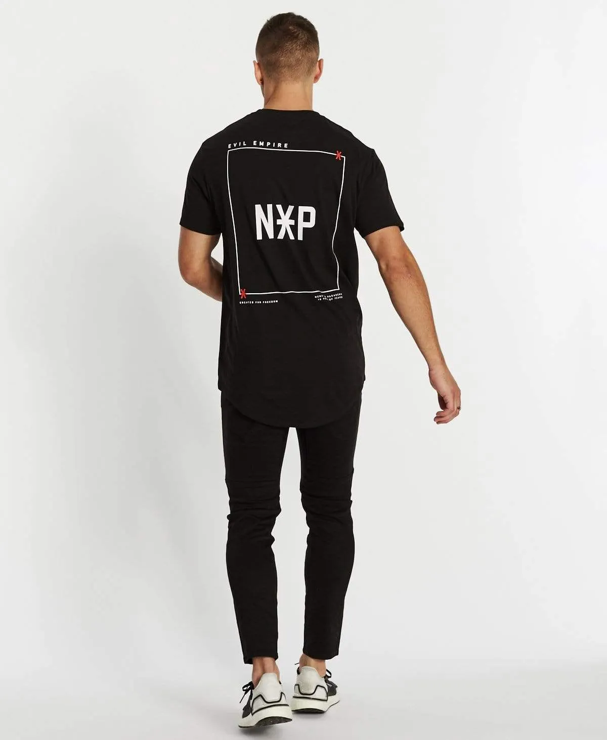 Command Cape Back T-Shirt Jet Black sold by Neverland product image thumbnail 5