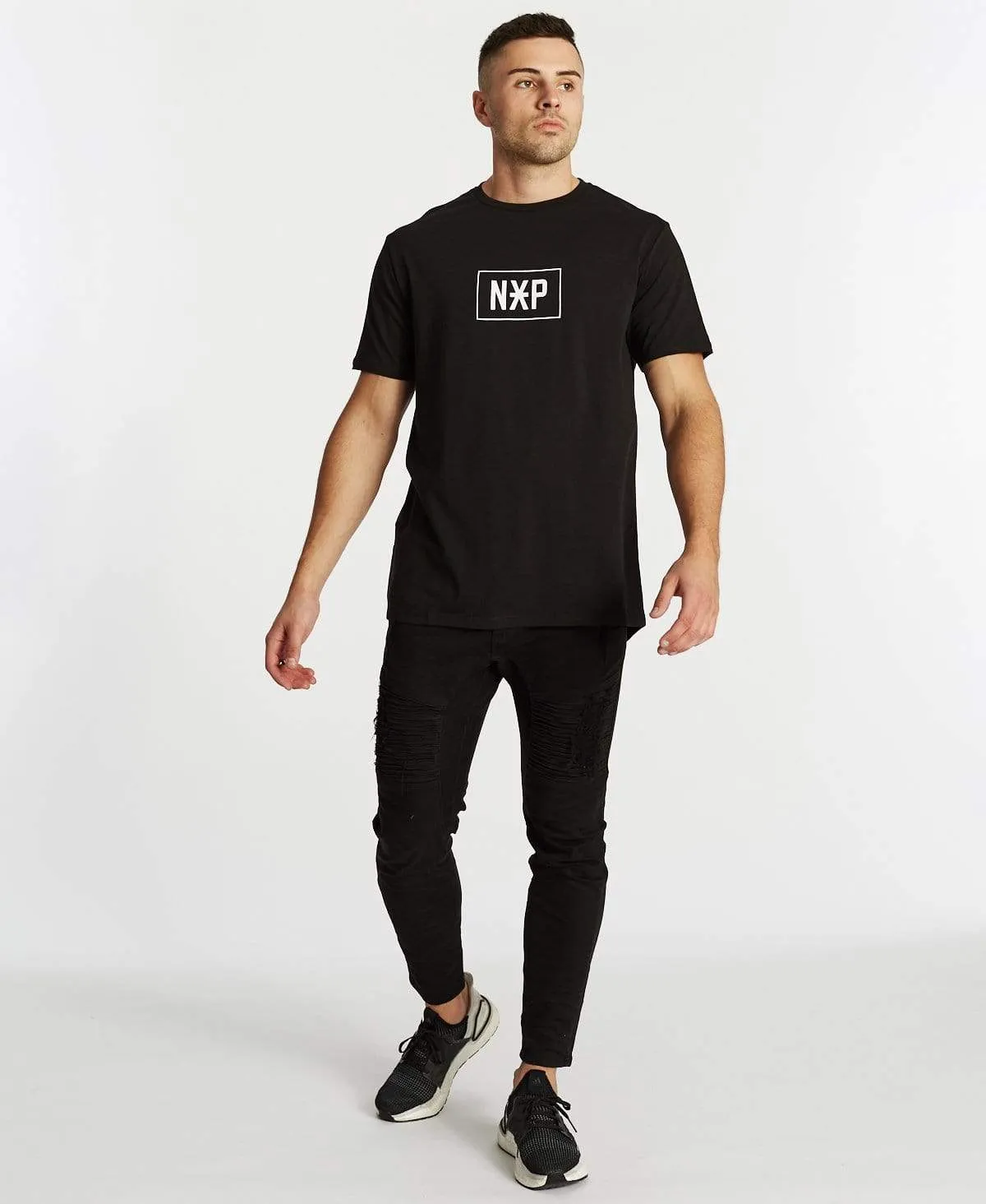 Command Cape Back T-Shirt Jet Black sold by Neverland product image thumbnail 4