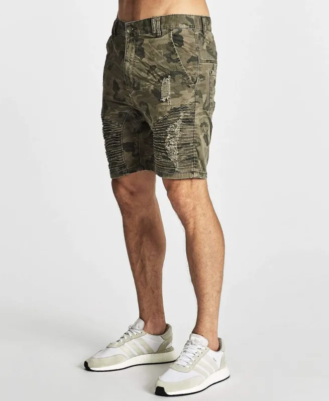 Destroyer Shorts Airwolf Camo sold by Neverland