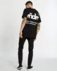 Offcut Custom Fit T-Shirt Black/White sold by Neverland